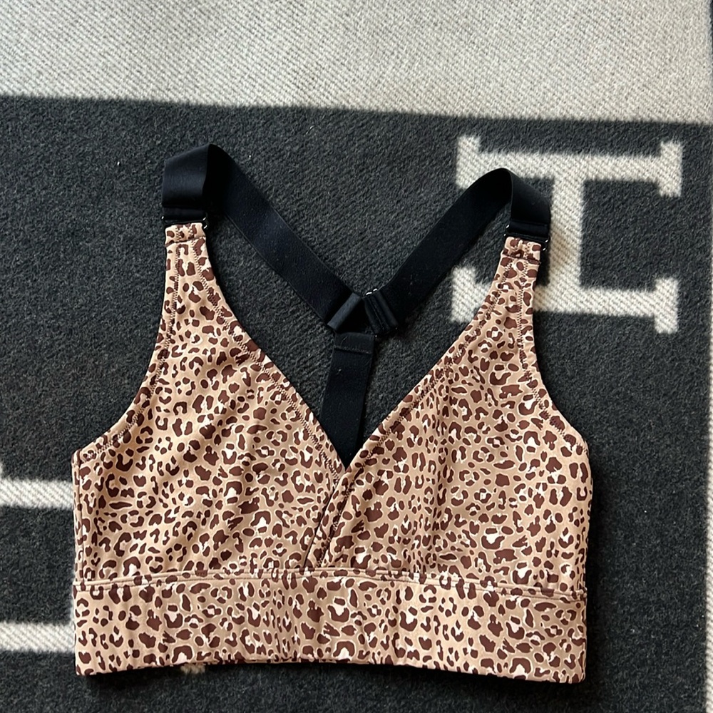 Varley Top in Leopard